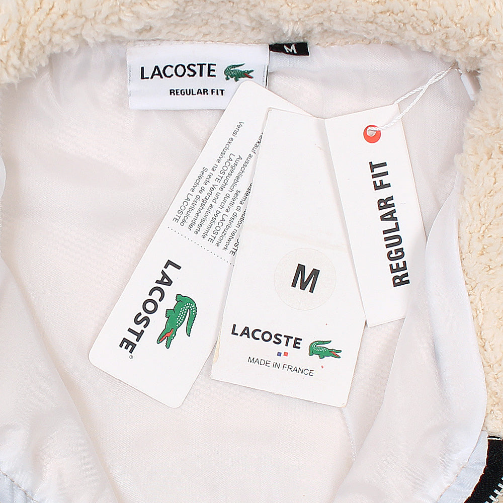 Lcste Imported Sherpa Zipper Jacket (Off-White)