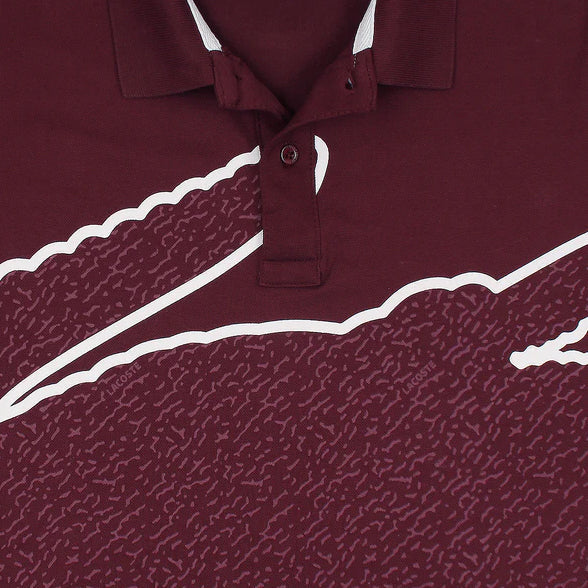 LCSTE Imported Logo Printed Polo (Maroon)