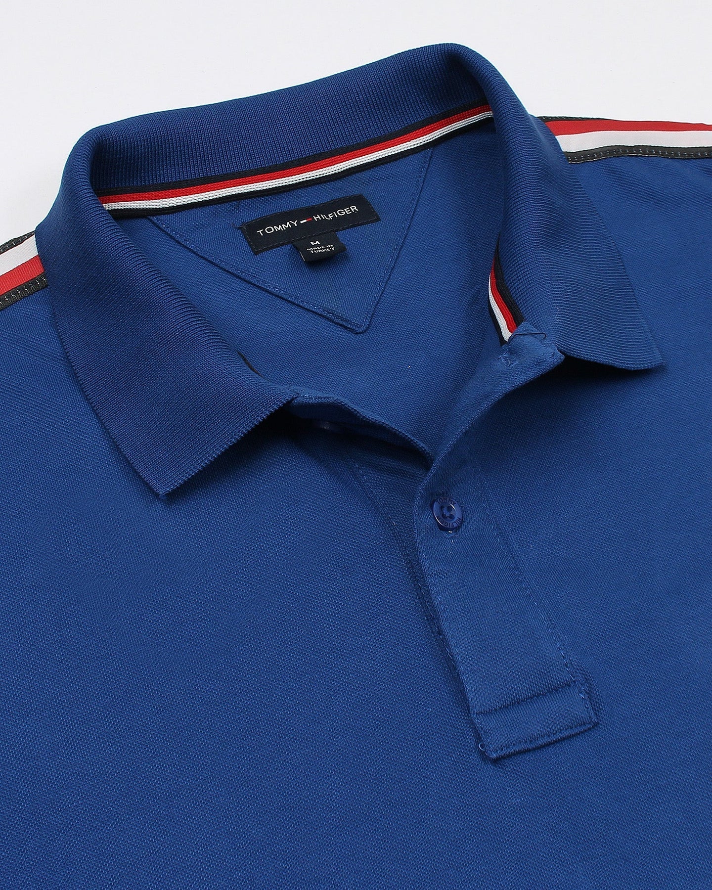 TH Imported Shoulder Stripe Polo (Royal Blue)