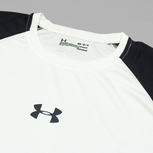 UA Premium Dri Fit Full Sleeves T-Shirt (White&Black)