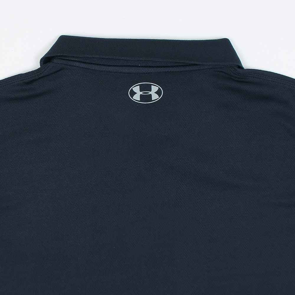 UA Imported Mesh Dri Fit Polo Shirt (Navy Blue)