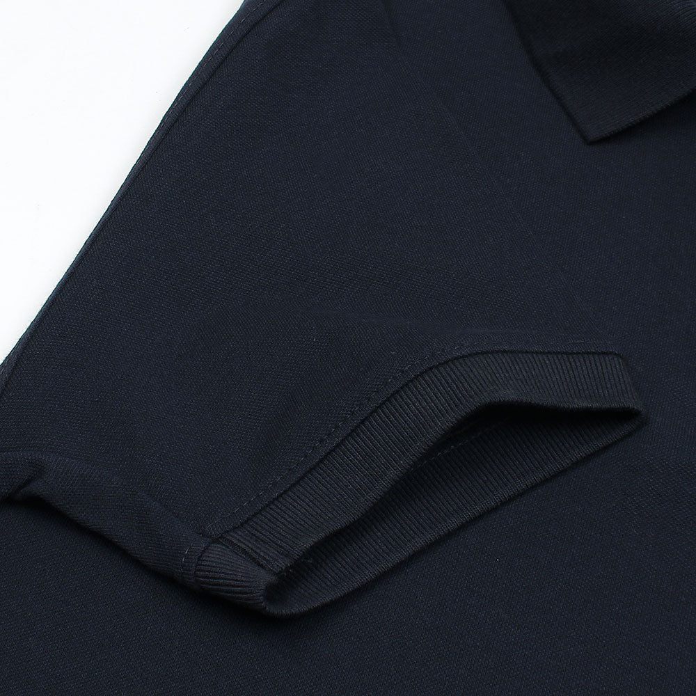 MNCLR Premium Zip Up Polo shirt (Navy Blue)