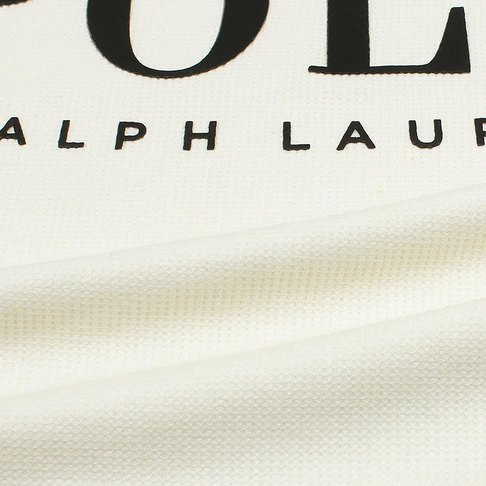 RL PREMIUM THERMAL COTTON IVORY LOGO SWEATSHIRT (OFF-WHITE)