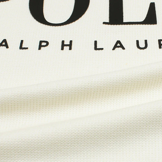 RL PREMIUM THERMAL COTTON IVORY LOGO SWEATSHIRT (OFF-WHITE)