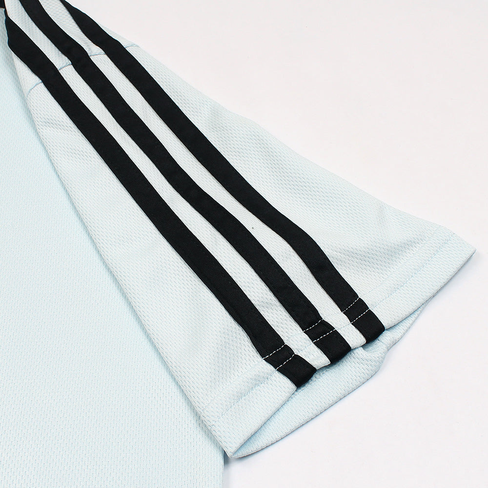 ADDAS PREMIUM MESH DRI-FIT 3 STRIPE TRACKSUIT (SKY BLUE)
