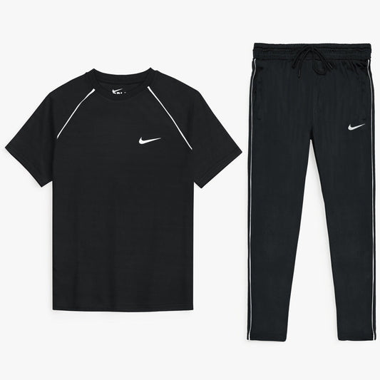 NKE Premium Dri-Fit Tracksuit N1 (Black)
