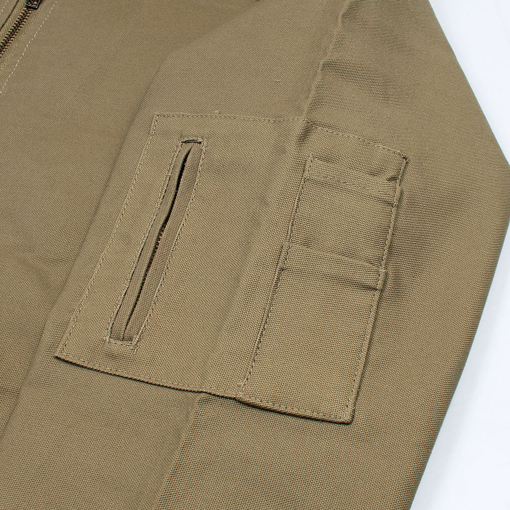 Z.A.R.A Premium Cotton Twill Jacket (Khaki)