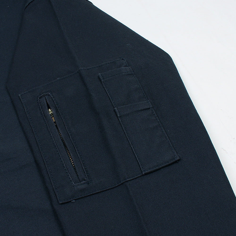 Z.A.R.A Premium Cotton Twill Jacket (Navy Blue)