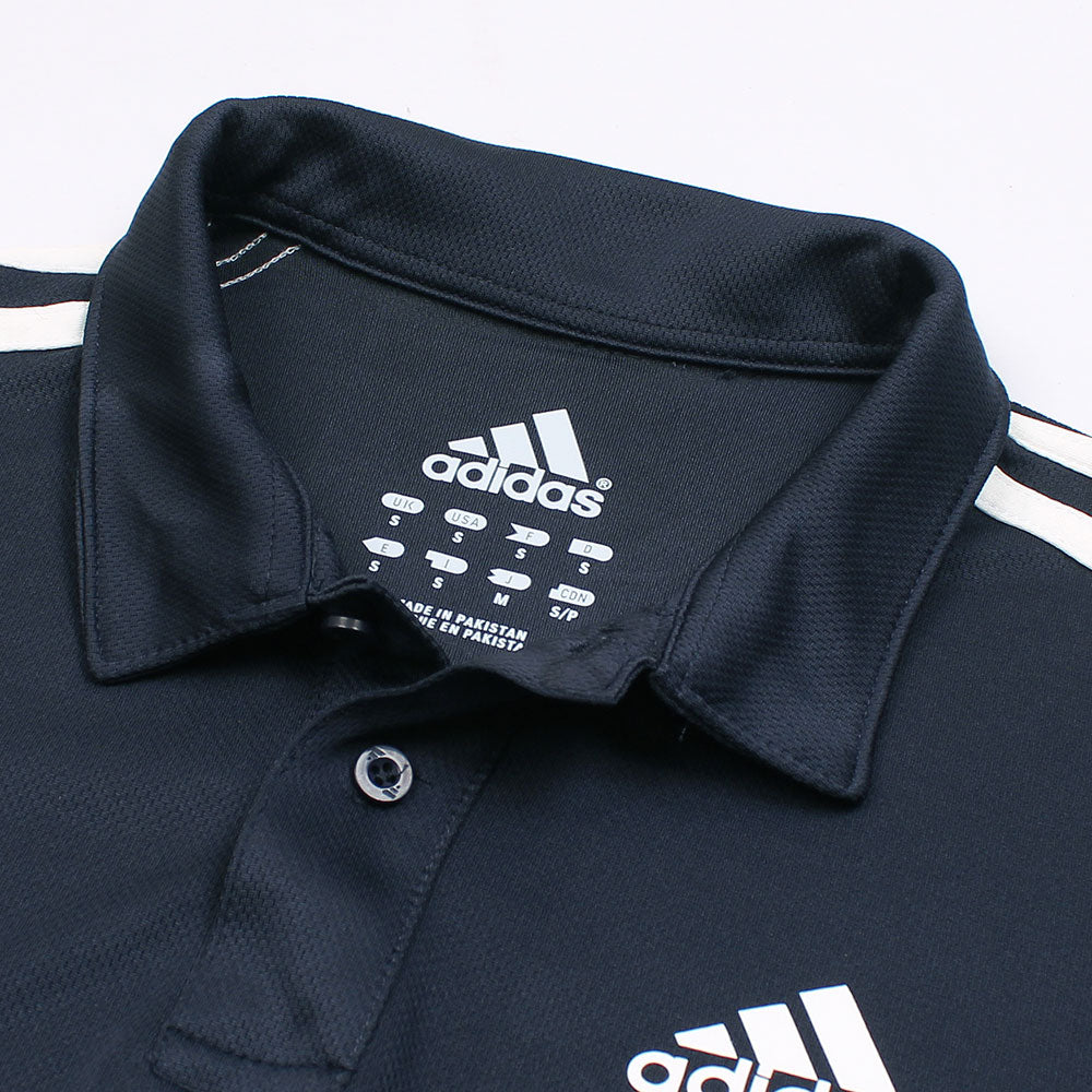 ADDAS PREMIUM MESH DRI-FIT 3 STRIPE TRACKSUIT (NAVY BLUE)