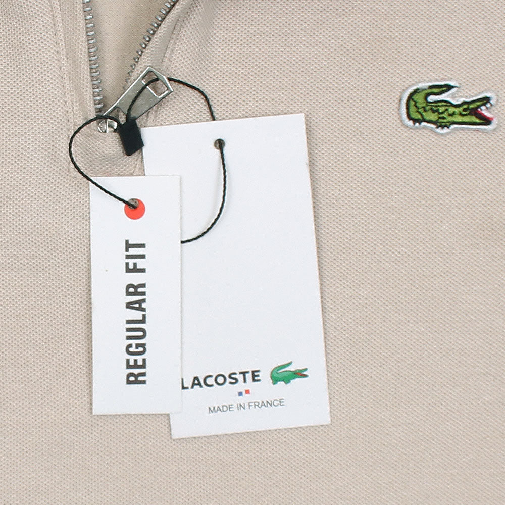 LCSTE Premium Zip Up Polo shirt (Stone)