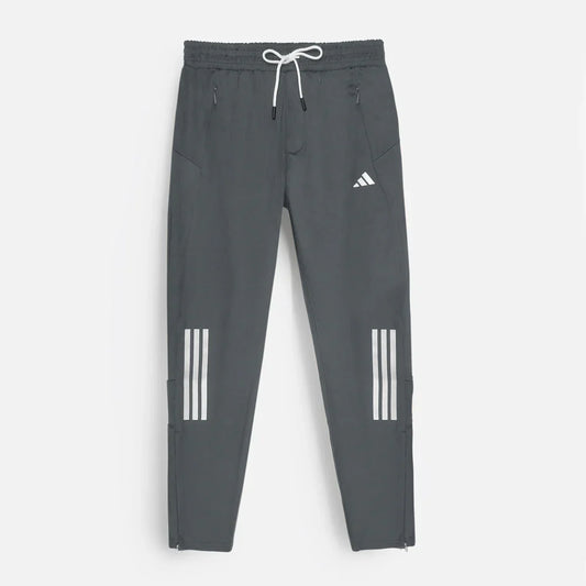 ADDAS PREMIUM MEN'S DRI FIT REFLECTIVE TROUSER (GREY)