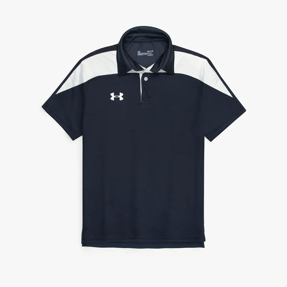 UA PREMIUM MEN'S DRI FIT CLUTH POLO (NAVY)