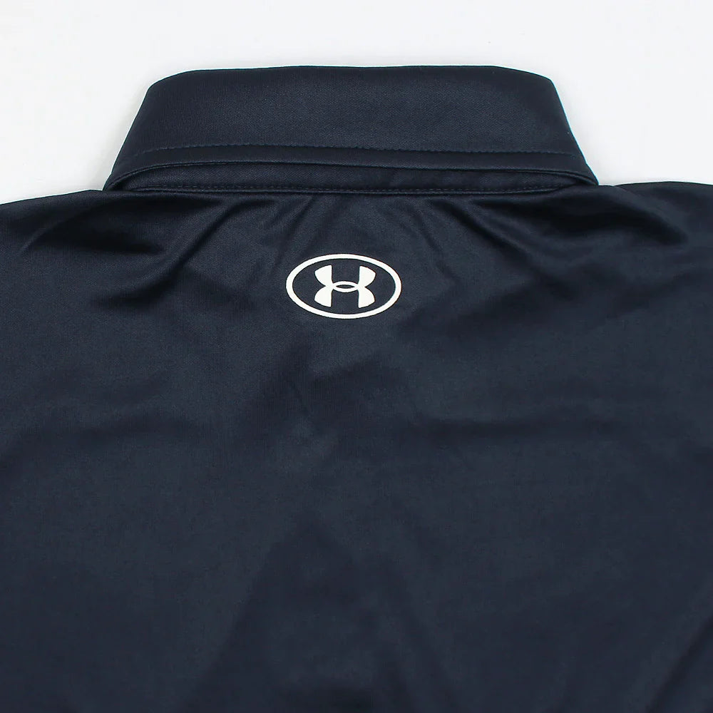 UA PREMIUM MEN'S DRI FIT CLUTH POLO (NAVY)