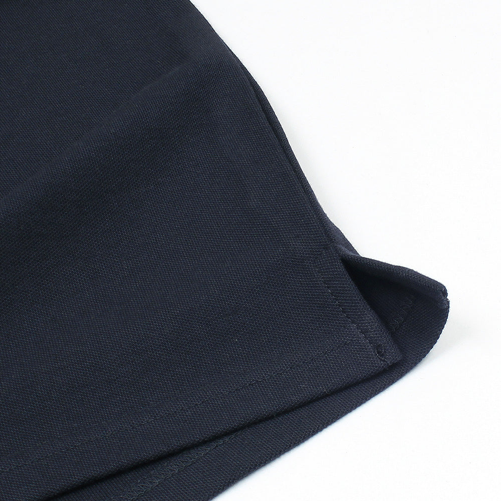 GRDNO Premium Napoleon Cow Boy Polo Shirt Navy Blue