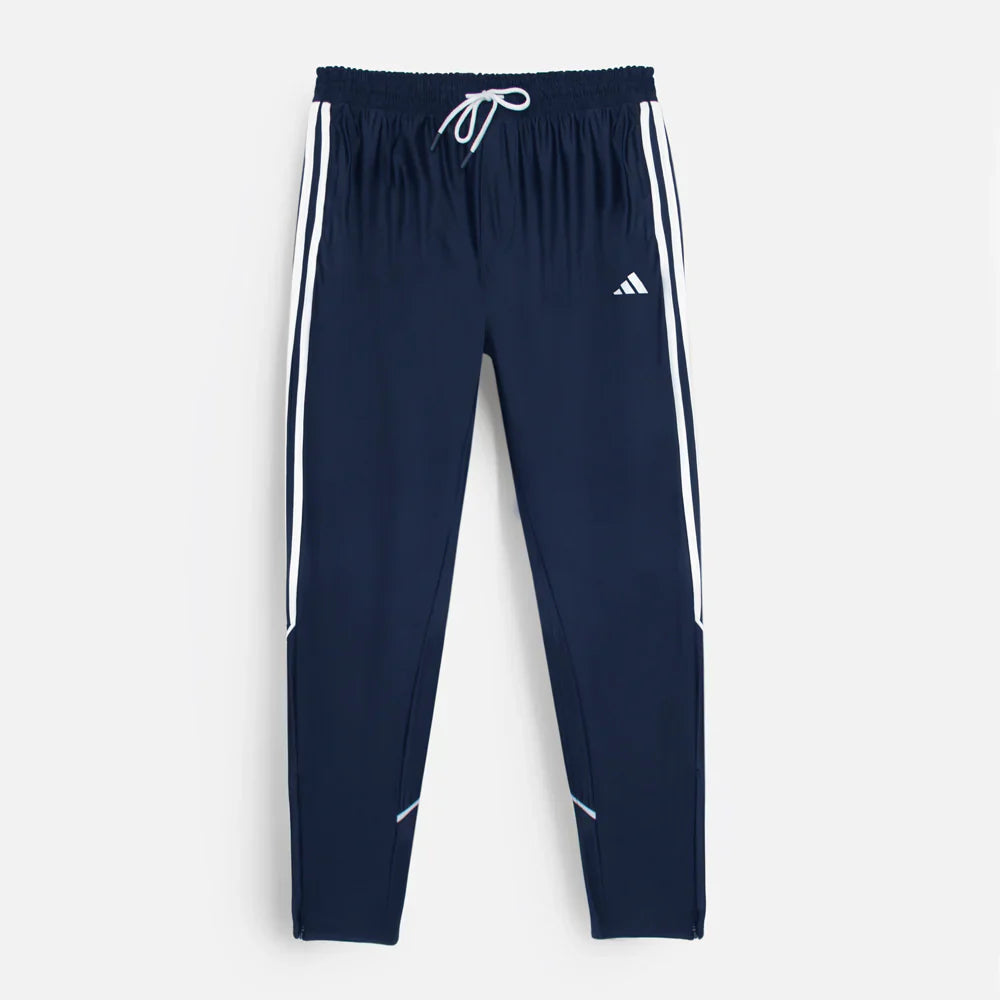 ADDAS IMPORTED DRI-FIT PIPING TROUSER (NAVY BLUE)
