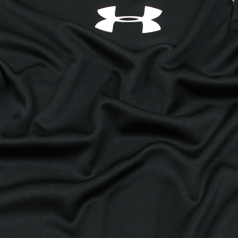 UA PREMIUM MEN'S DRI FIT CLUTH POLO (BLACK)