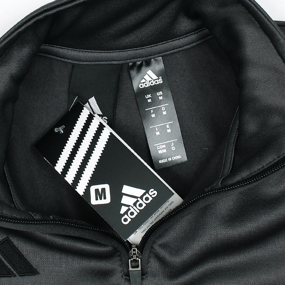 ADDAS Imported Tiro Piping Quarter Zip Tracksuit (Grey)