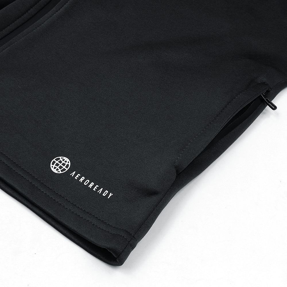 ADDAS Imported Piping-Fleece Tracksuit (Black)