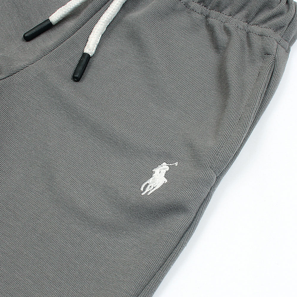 RL PREMIUM KID'S INTERLOCK SHORT (CHARCOAL)