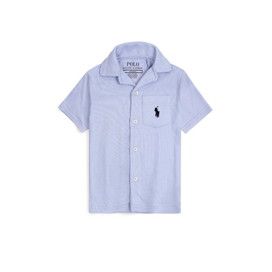 RL PREMIUM KIDS CUBAN COLLAR TWINSET (MAUVE PURPLE)