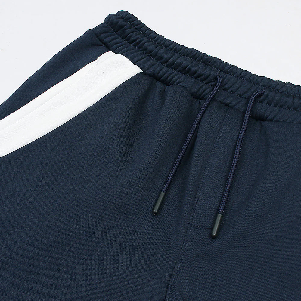 ADDAS Imported Tiro Piping Quarter Zip Tracksuit (Navy Blue)