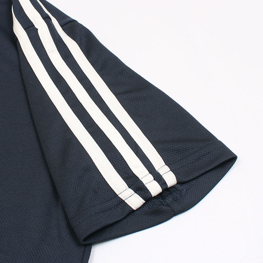 ADDAS Imported Mesh Dri Fit Polo Shirt (Navy Blue)