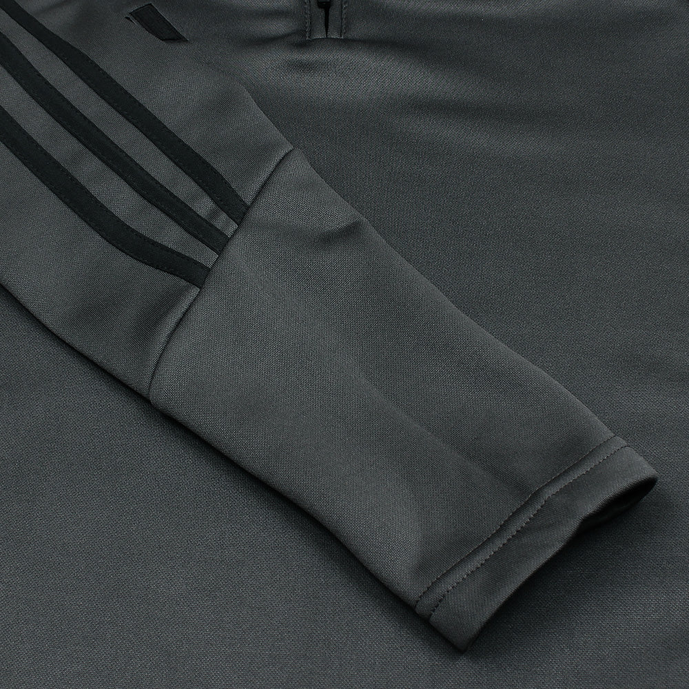 ADDAS Imported Tiro Piping Quarter Zip Tracksuit (Grey)
