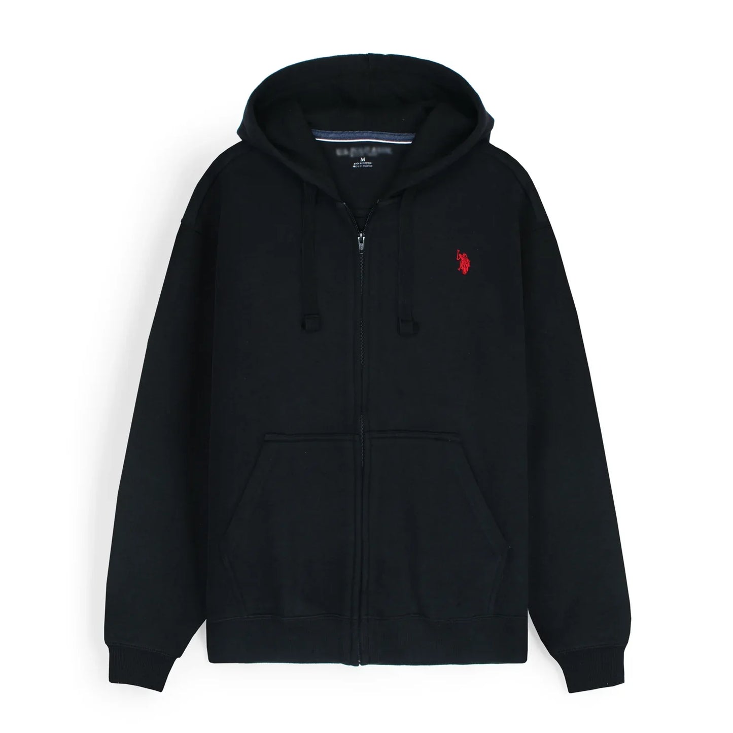 US PLO Original Cotton Fleece Hoddie (Black)