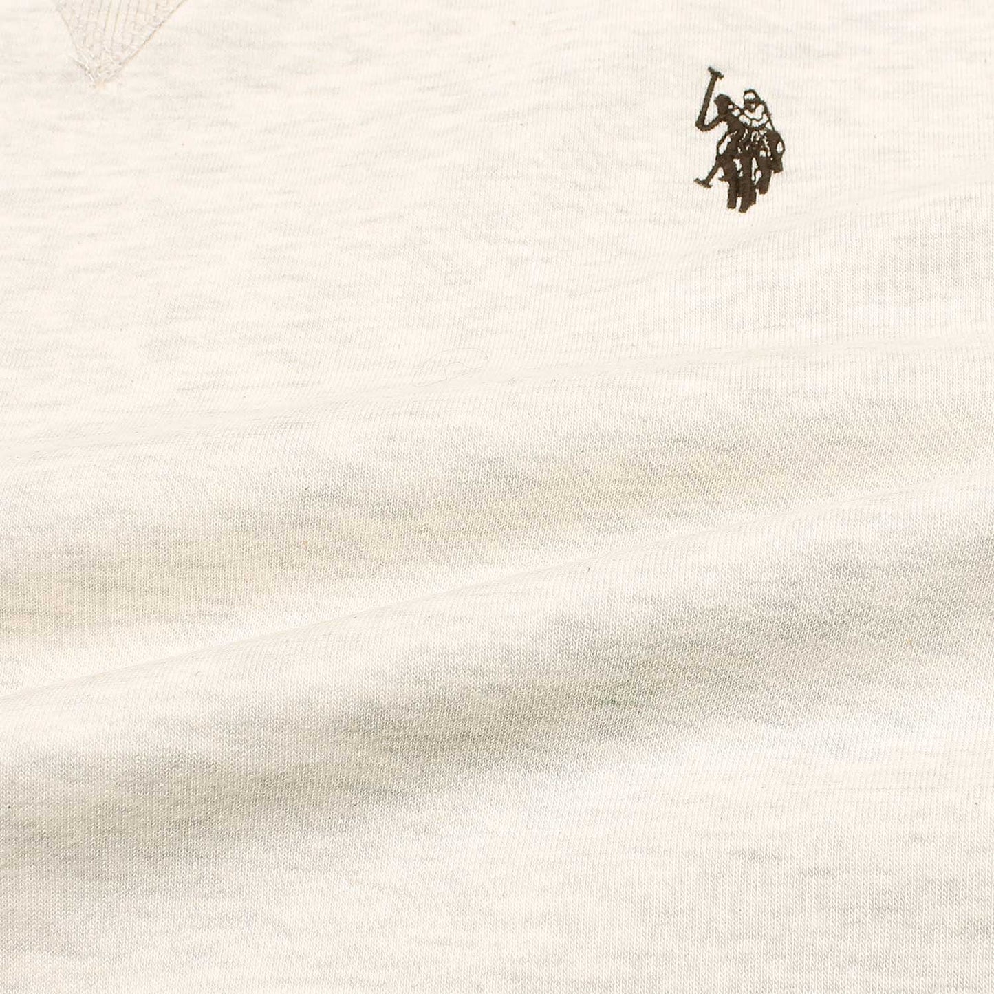 US PLO Original Cotton Fleece Sweatshirt (Off-White)