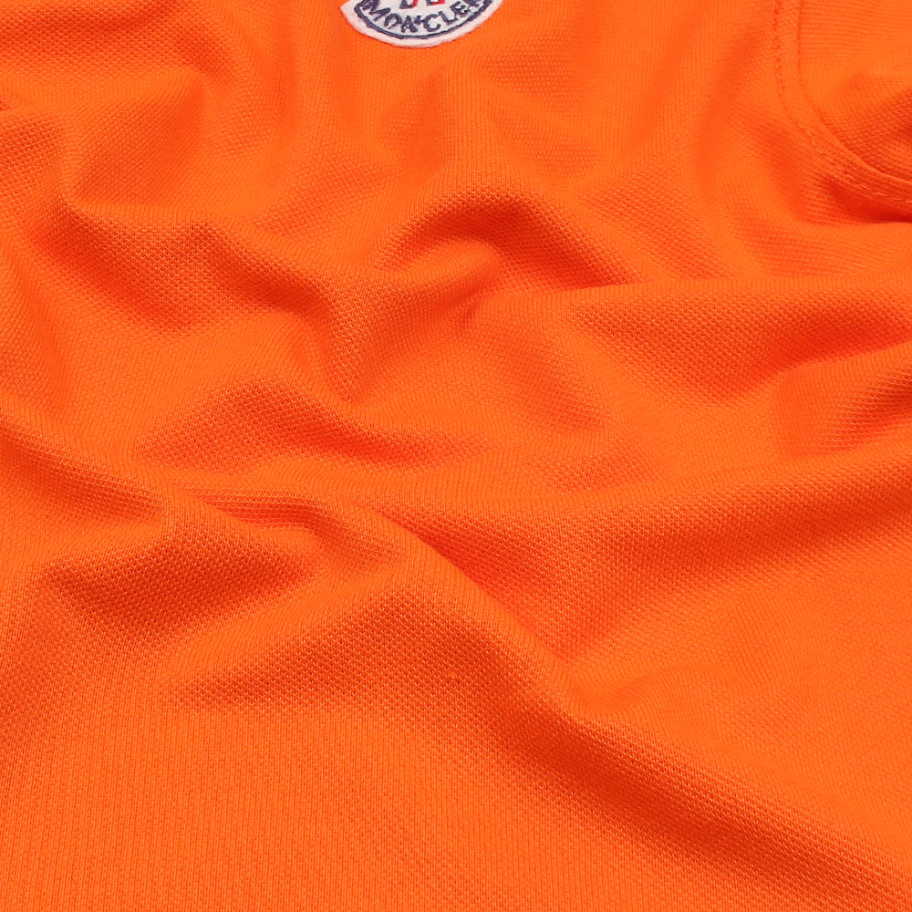 MNCLR Premium Zip Up Polo shirt (Orange)