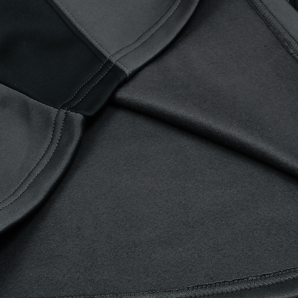 ADDAS Imported Tiro Piping Quarter Zip Tracksuit (Grey)