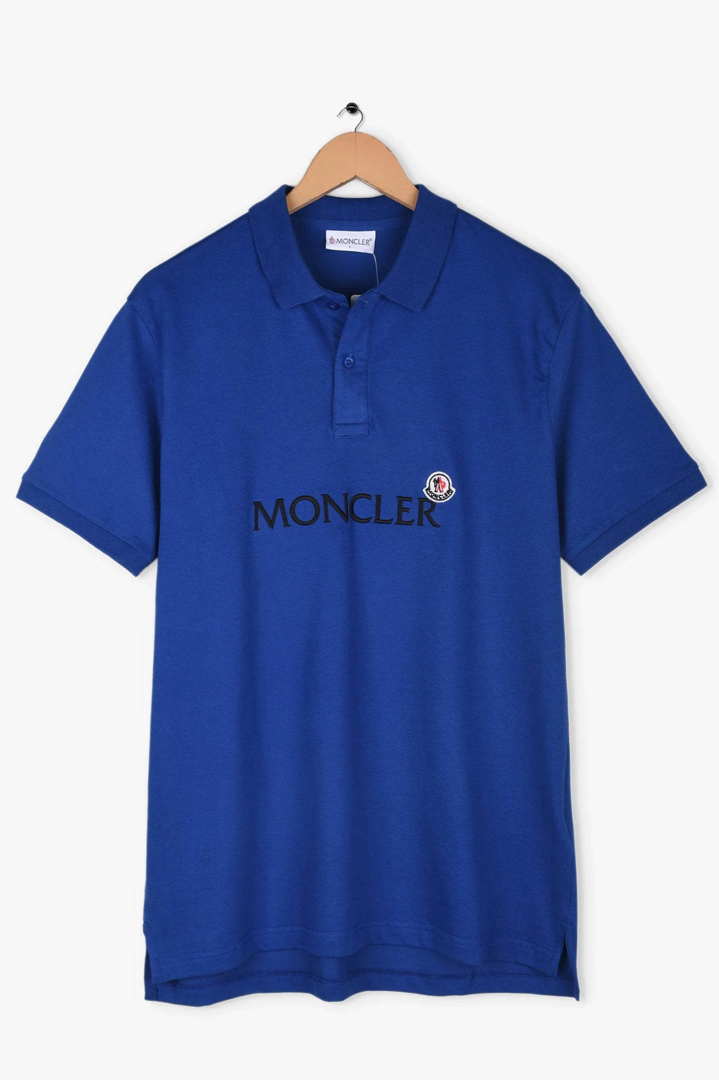 MNCLR Imported Embroidered Logo Polo (Royal Blue)