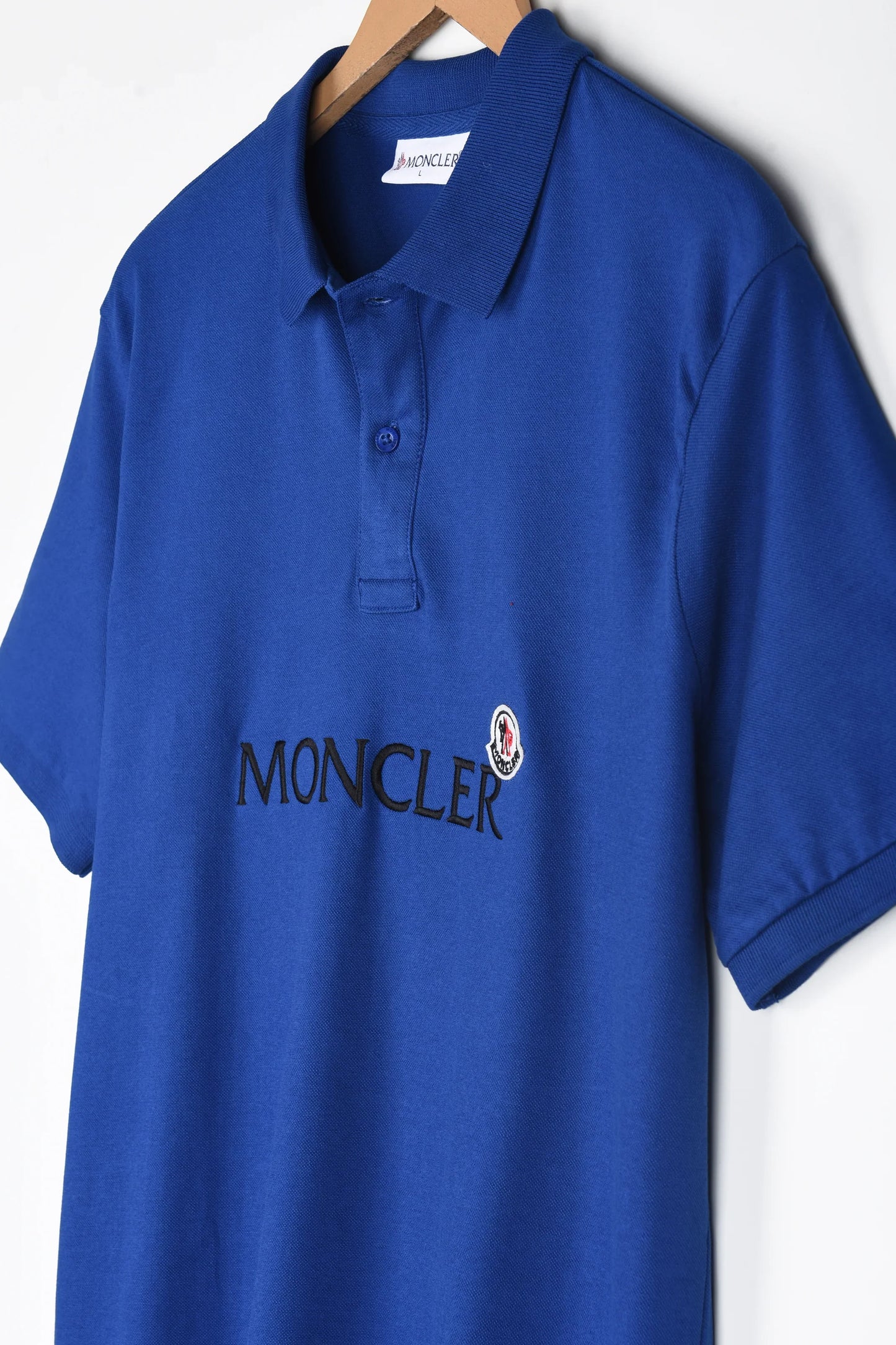 MNCLR Imported Embroidered Logo Polo (Royal Blue)