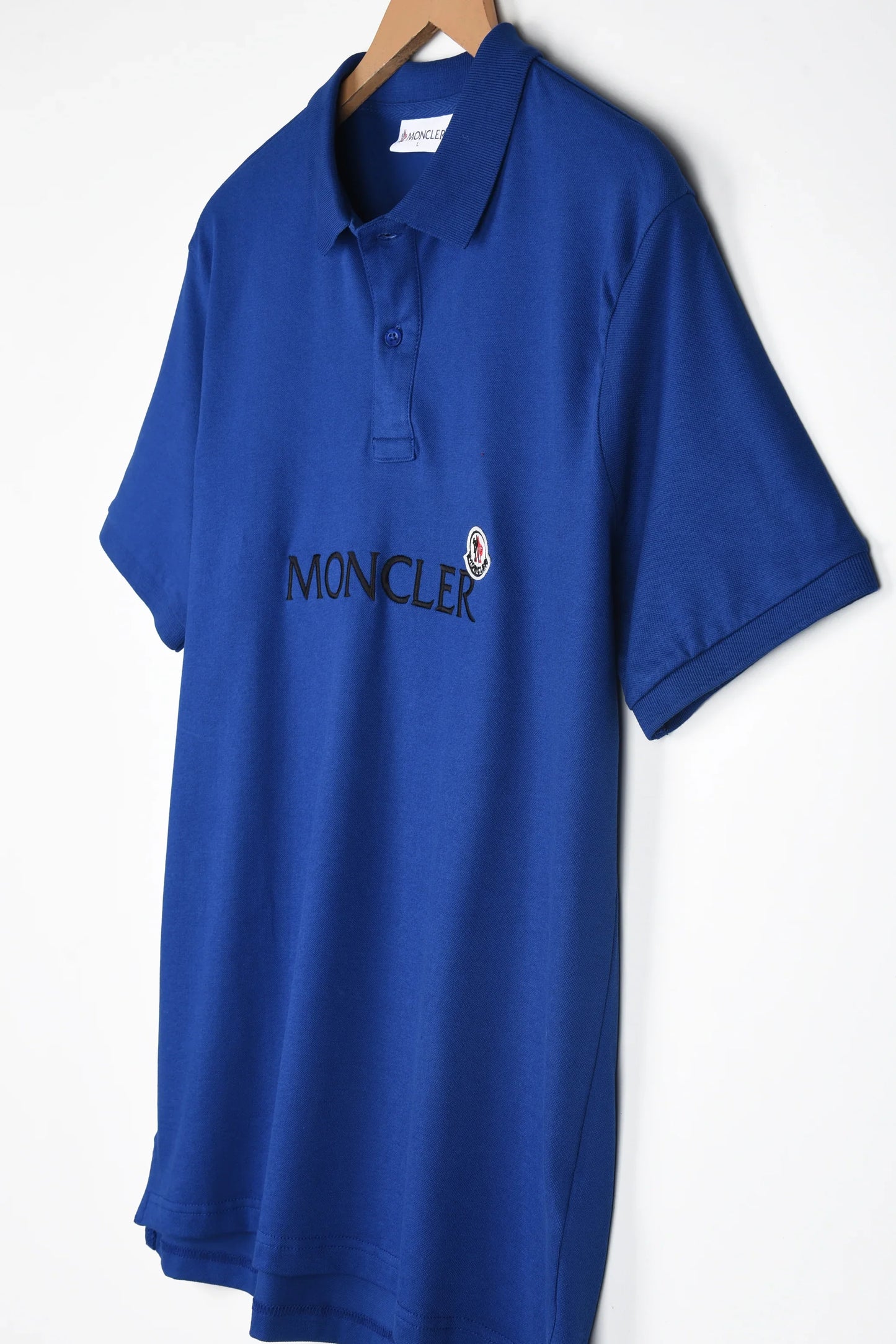 MNCLR Imported Embroidered Logo Polo (Royal Blue)