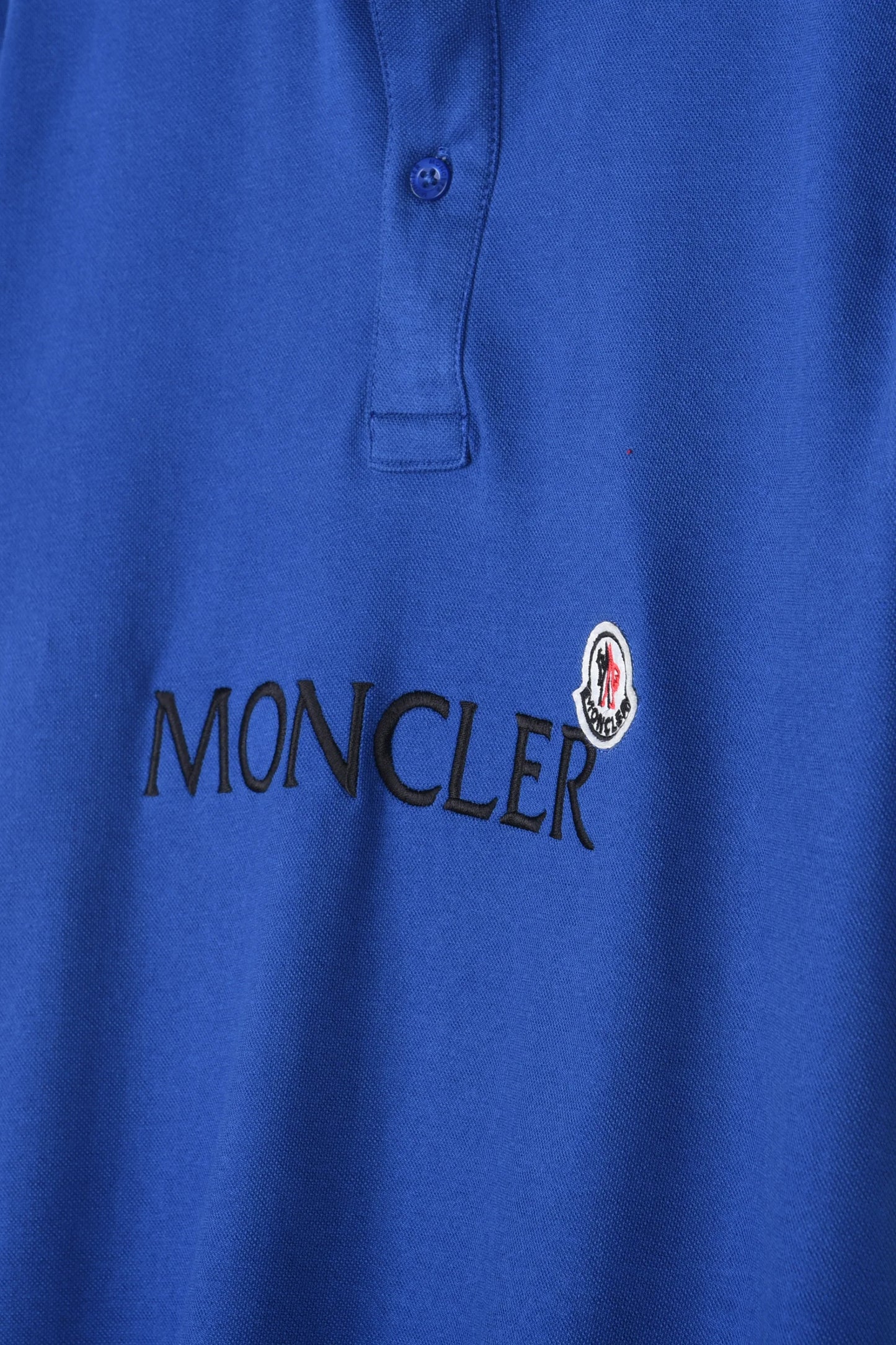 MNCLR Imported Embroidered Logo Polo (Royal Blue)