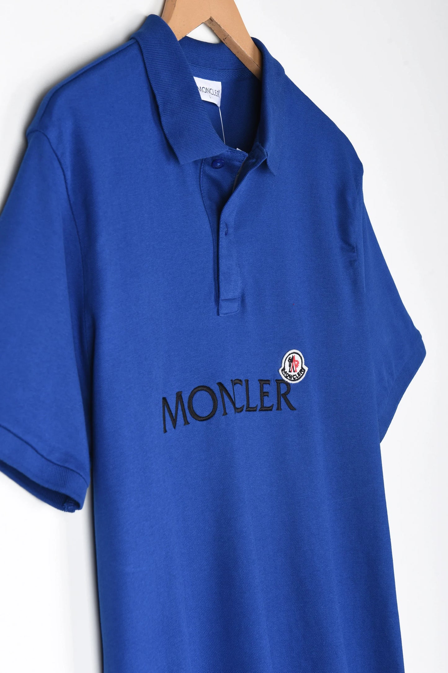 MNCLR Imported Embroidered Logo Polo (Royal Blue)