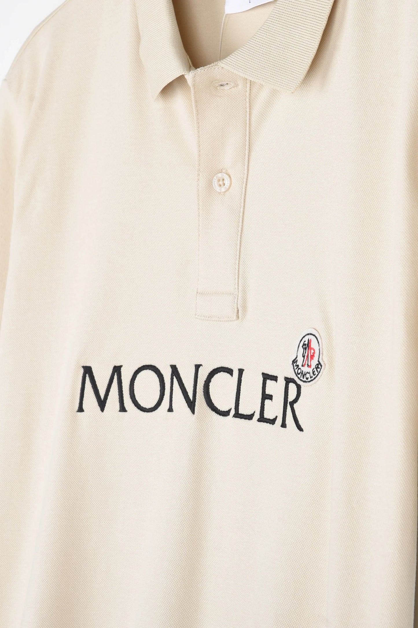 MNCLR Imported Embroidered Logo Polo (Stone)