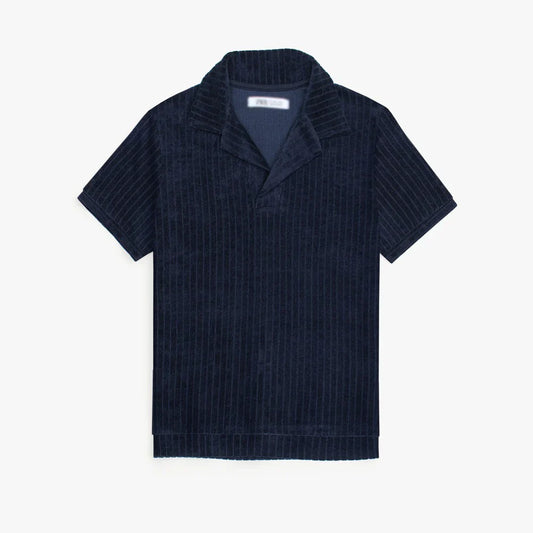 ZR PREMIUM MEN'S COTRISE POLO SHIRT (NAVY BLUE)