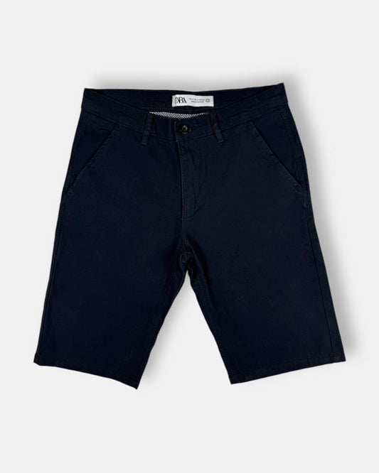 Z.A.R.A Premium Four Pocket Cotton Short (Black)