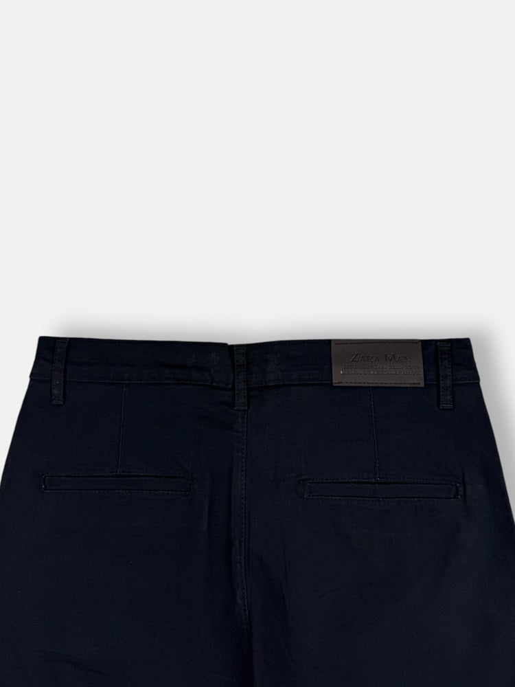 Z.A.R.A Premium Six Pocket Cotton Short (Black)