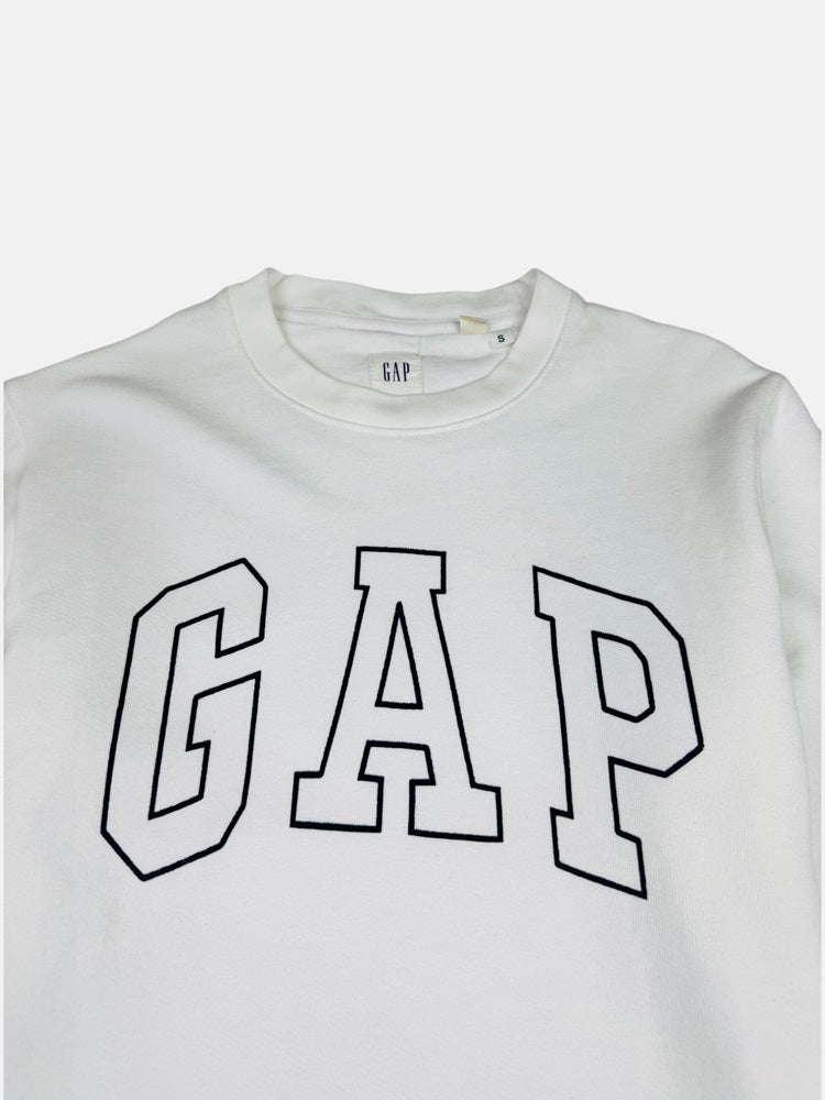 G.A.P Premium Cotton Terry Sweatshirt (White)