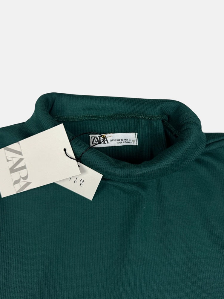 Z.A.R.A Premium Turtle Neck Sweats (Dark Green)