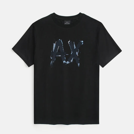 A-X IMPORTED MEN'S DESIGNER T-SHIRT (BLACK)