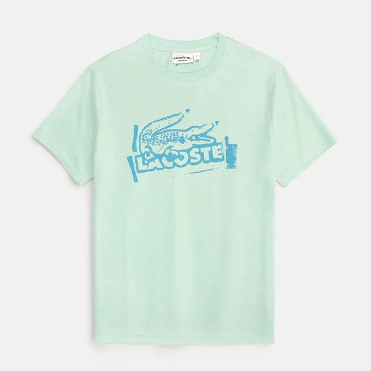 LCSTE CROC IMPORTED MEN'S T-SHIRT (SEA GREEN)