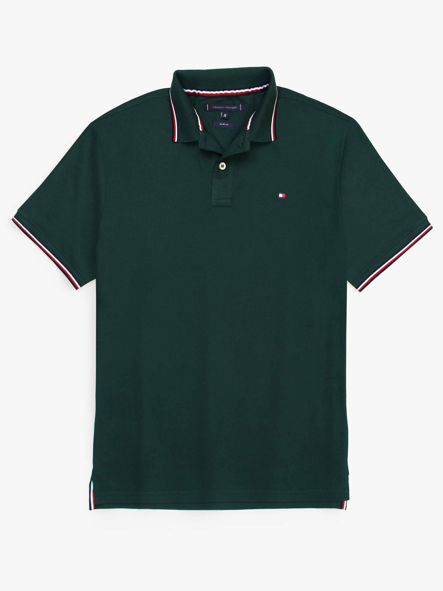 TH Premium Collar Tipping Polo Shirt (Green)