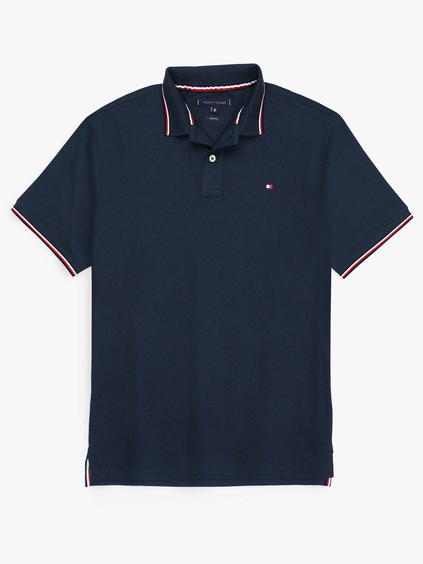 TH Premium Collar Tipping Polo Shirt (Navy)