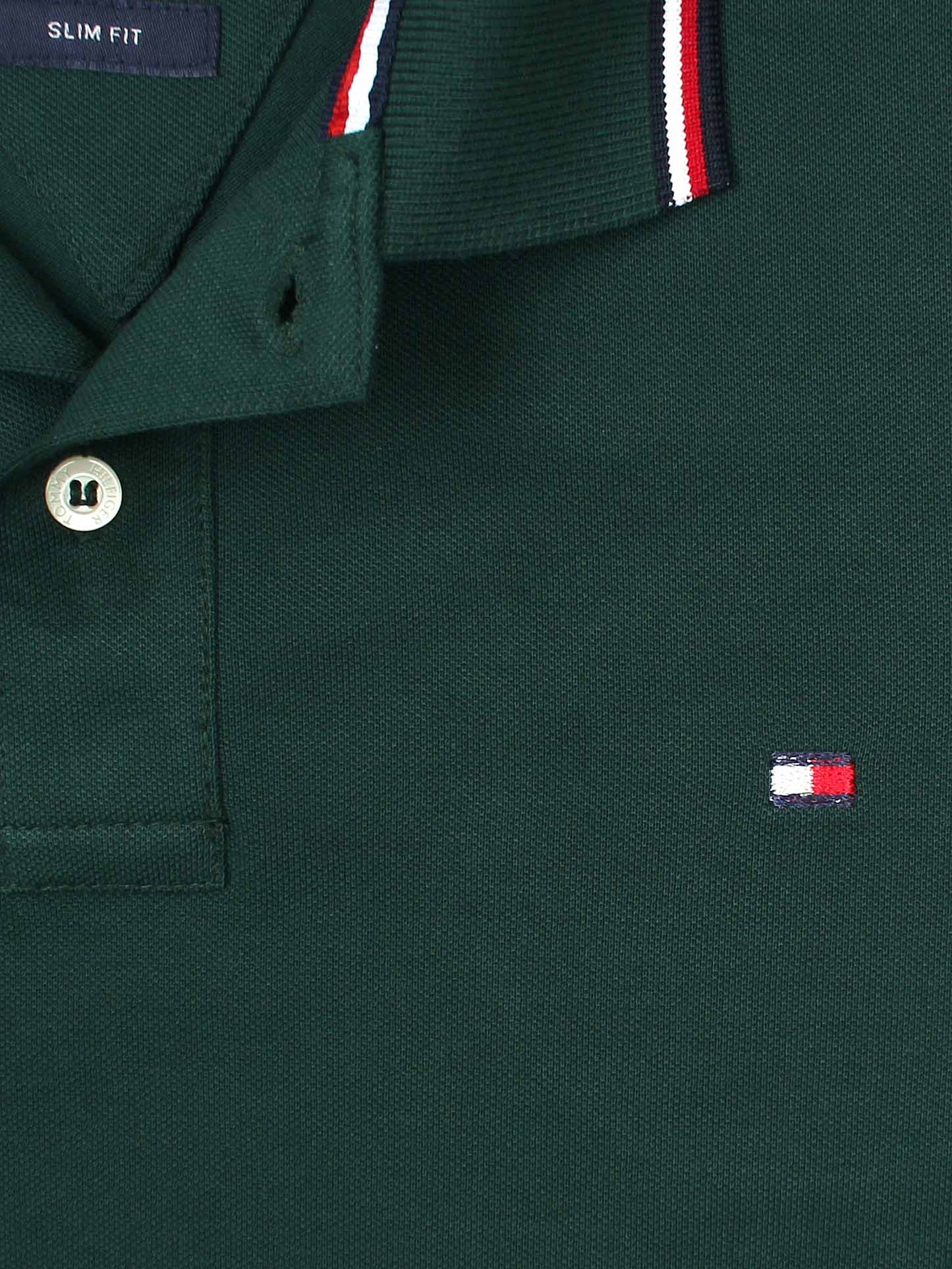 TH Premium Collar Tipping Polo Shirt (Green)