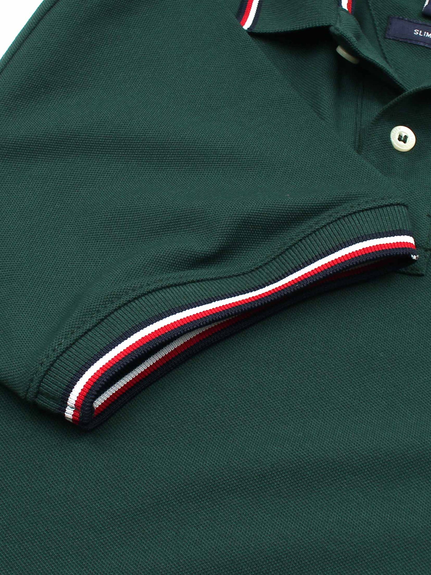 TH Premium Collar Tipping Polo Shirt (Green)