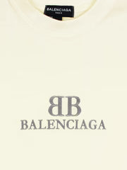 BALNCIAGA IMPORTED OVERSIZED T SHIRT (STONE)