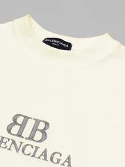 BALNCIAGA IMPORTED OVERSIZED T SHIRT (STONE)